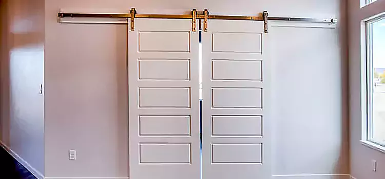 Glass Barn Door with Installation Hardware Kit Porterville